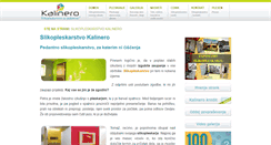 Desktop Screenshot of kalinero.si