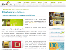 Tablet Screenshot of kalinero.si